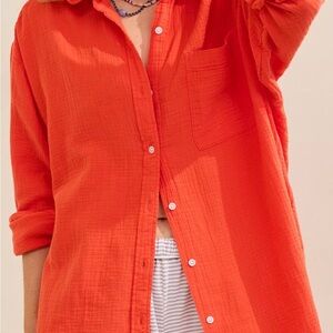 Aerie Day-Off Cover Up Shirt